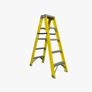 ESCALERA TIPO TIJERA DOBLE ACCESO EN FIBRA DE VIDRIO