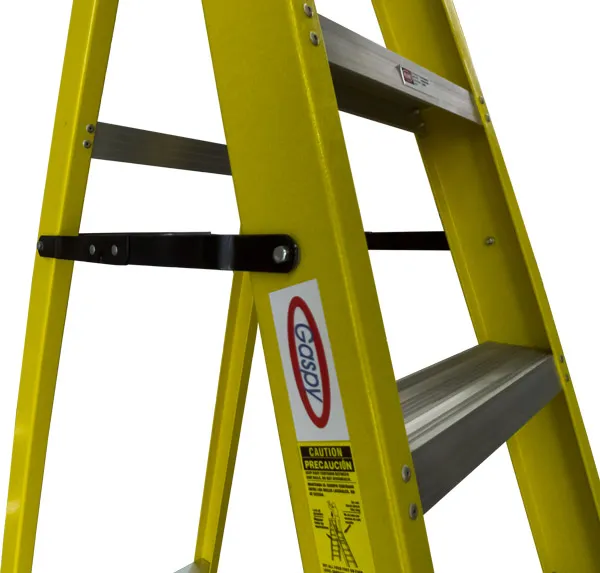 ESCALERA TIPO TIJERA DOBLE ACCESO EN FIBRA DE VIDRIO - Imagen 4